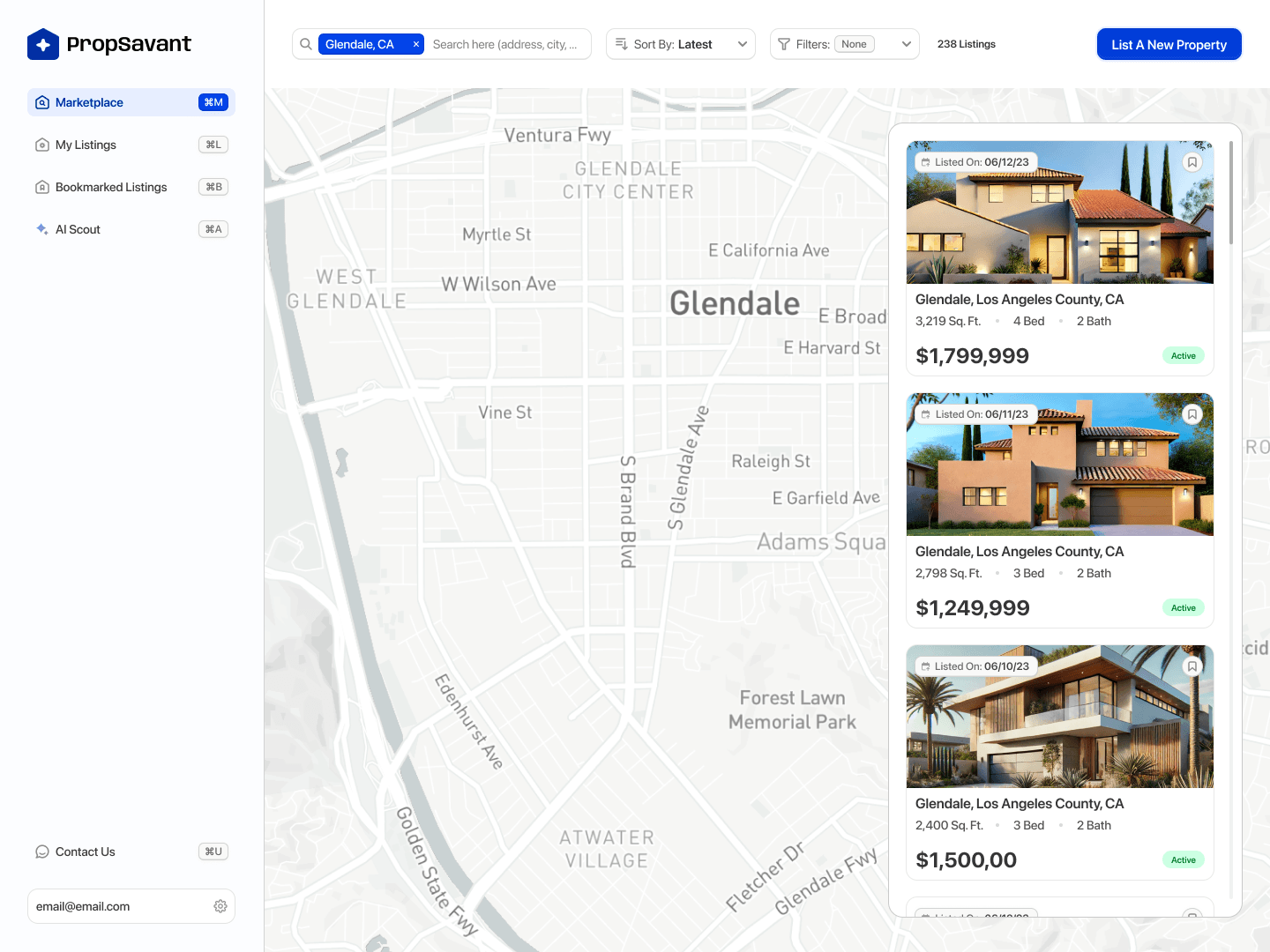 PropSavant Screenshot 1