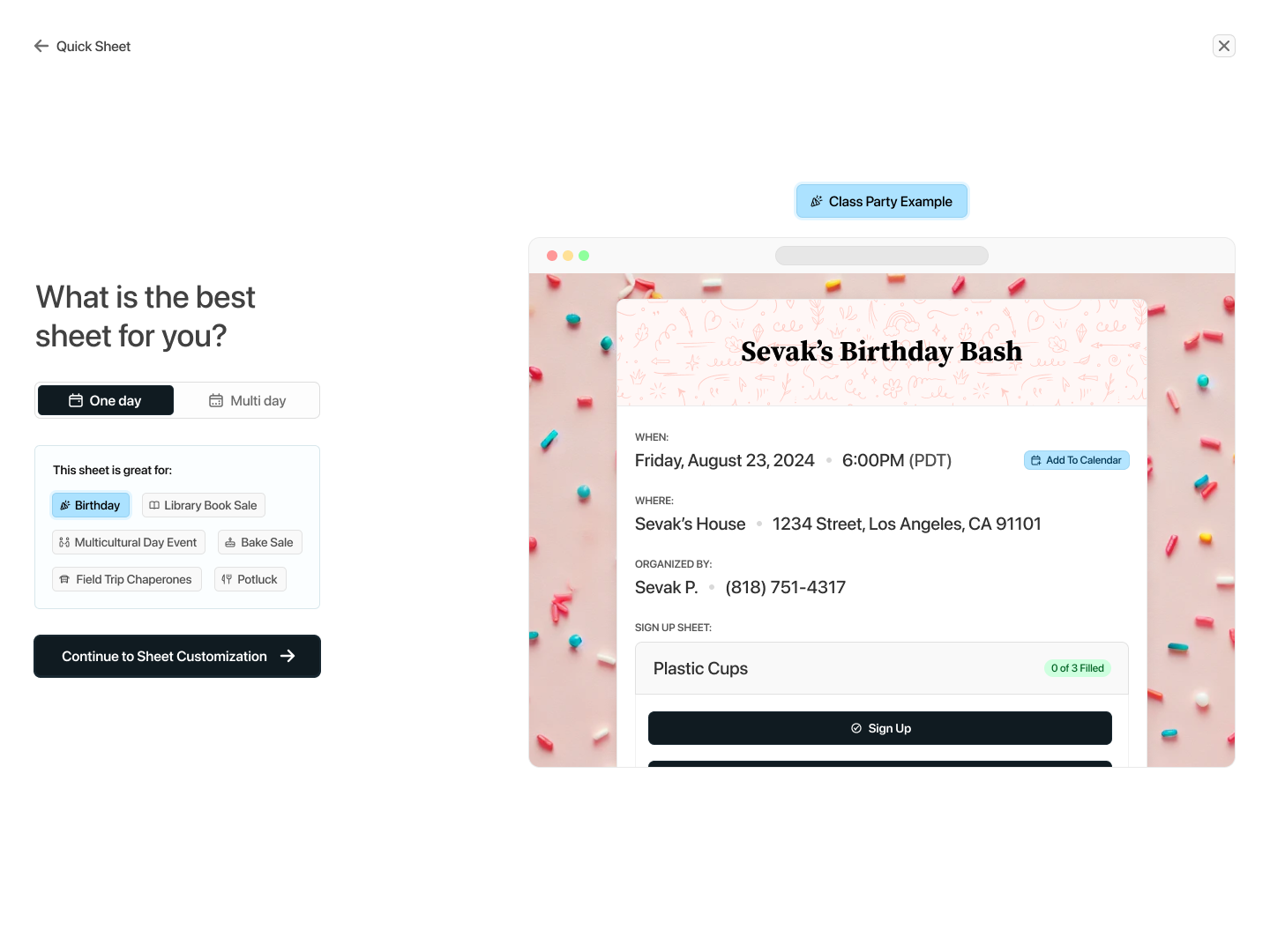 Eventlite App