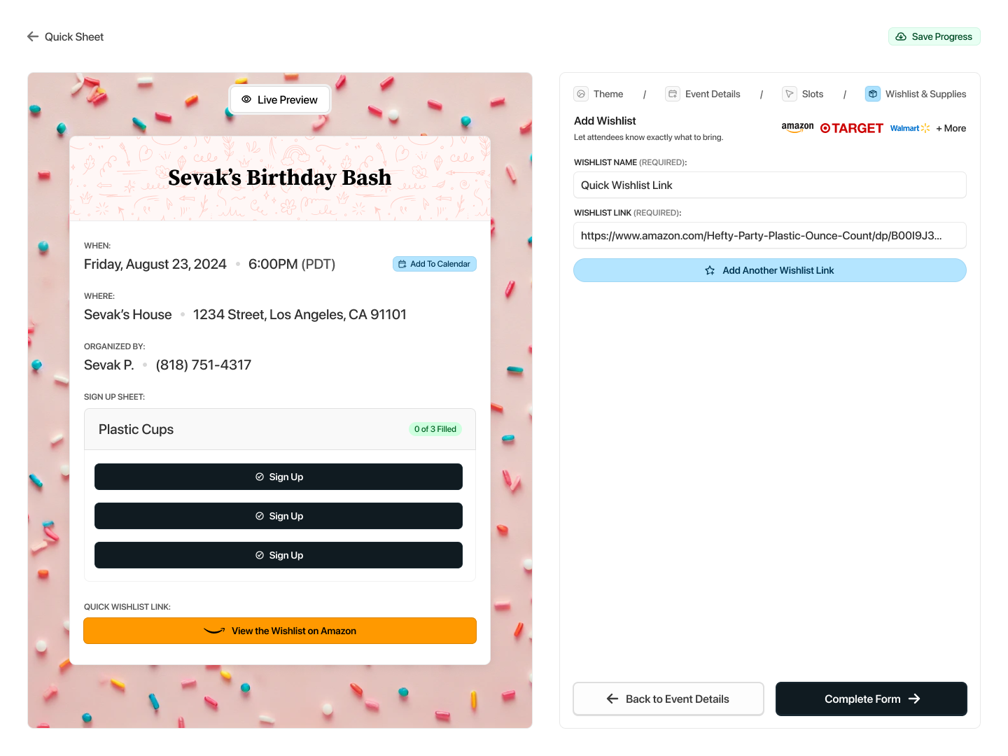 Eventlite Events